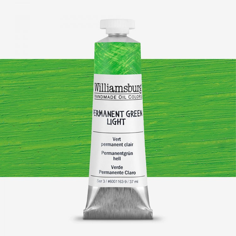 Williamsburg Permanent Green Light Oil Colour 37 ml