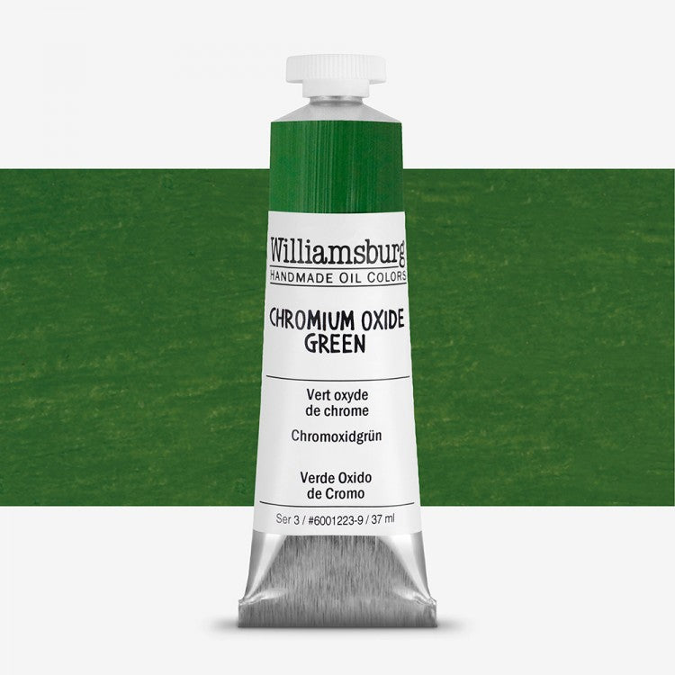 Williamsburg Chromium Oxide Green Oil Colour 37 ml