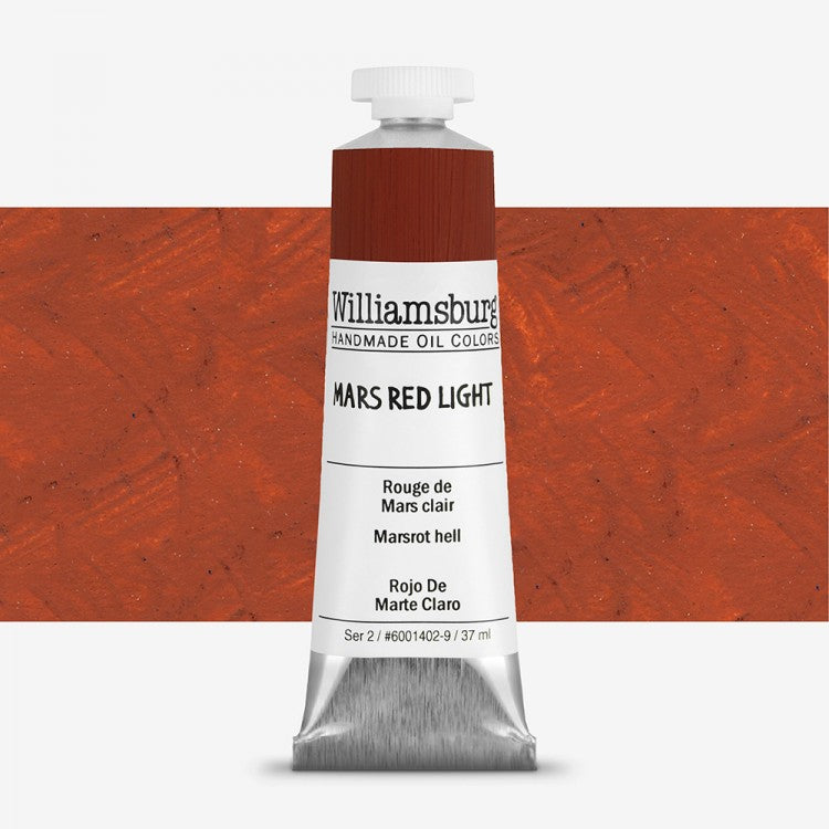 Williamsburg Mars Red Light Oil Colour 37 ml