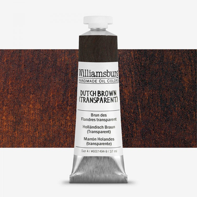 Williamsburg Dutch Brown Transparent Oil Colour 37 ml