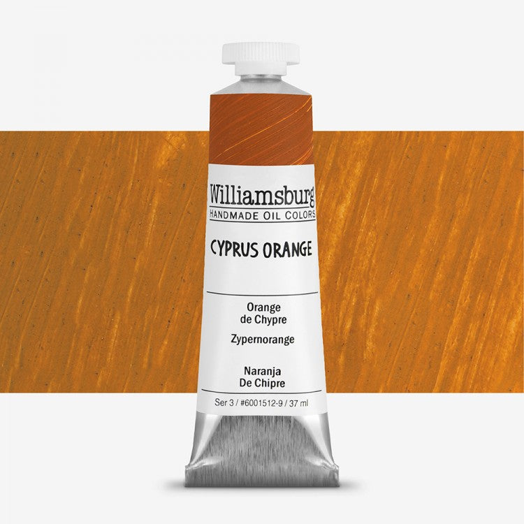 Williamsburg Cyprus Orange Oil Colour 37 ml