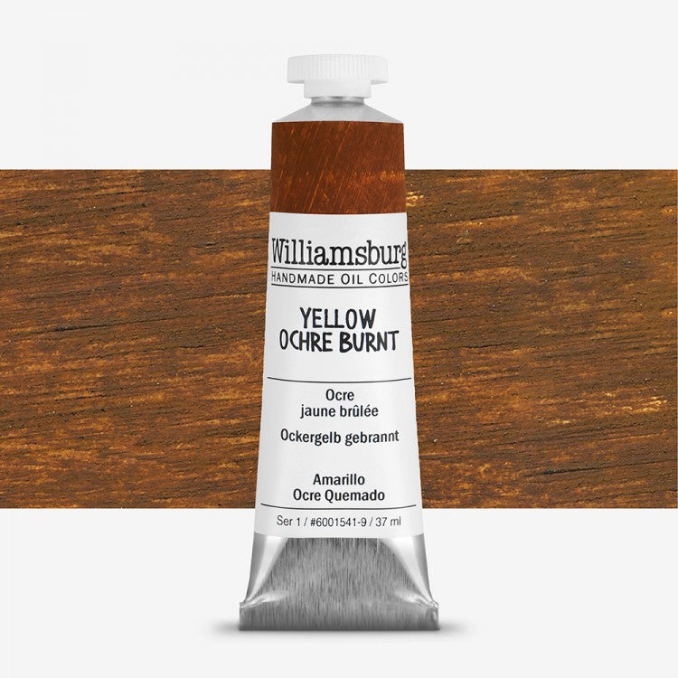 Williamsburg Yellow Ochre Burnt Oil Colour 37 ml
