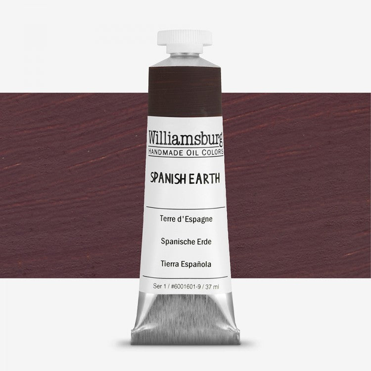 Williamsburg Spanish Earth Oil Colour 37 ml