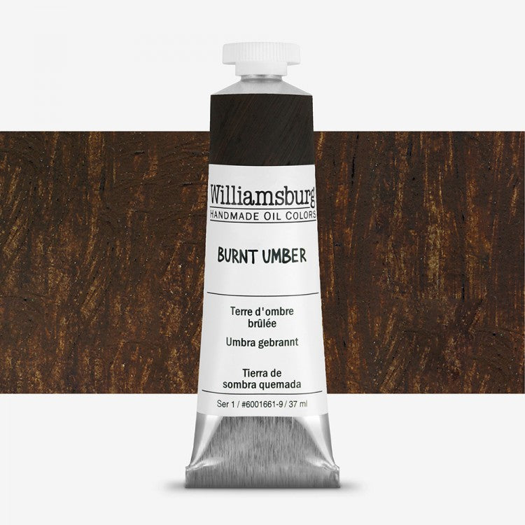 Williamsburg Burnt Umber Oil Colour 37 ml
