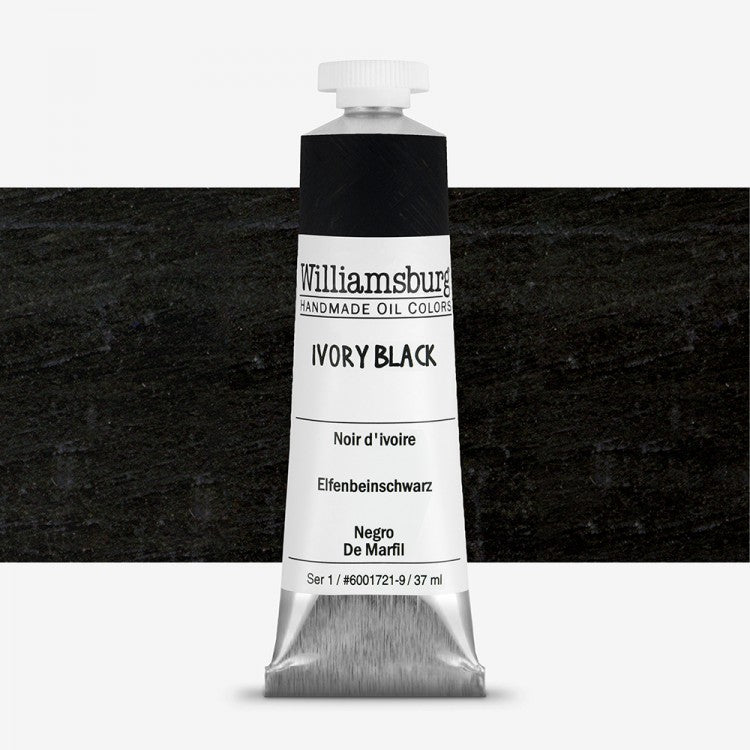 Williamsburg Ivory Black Oil Colour 37 ml