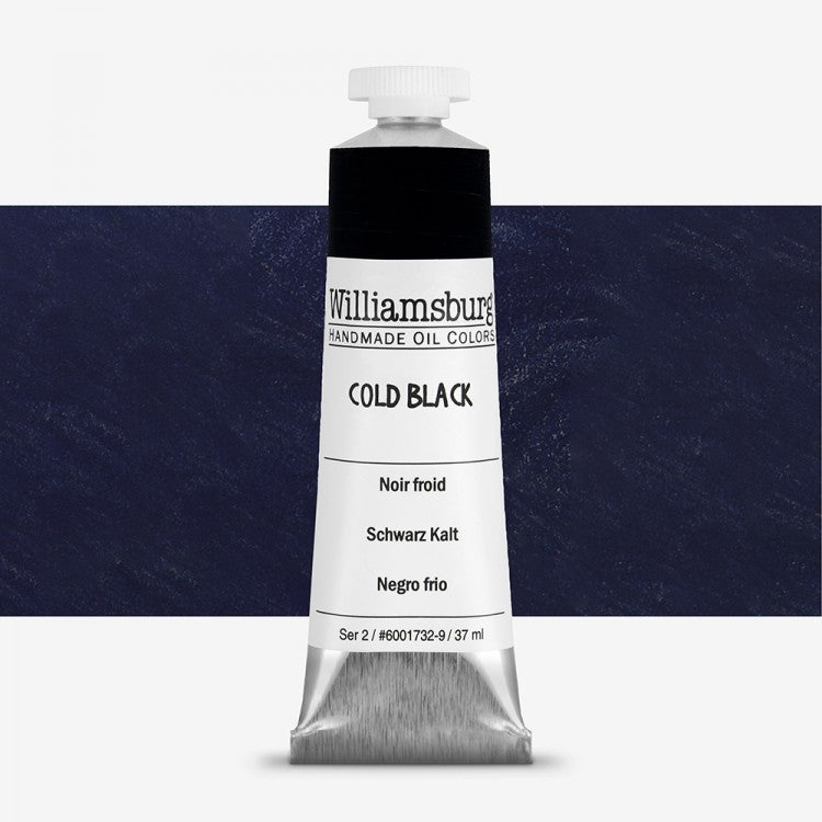 Williamsburg Cold Black Oil Colour 37 ml