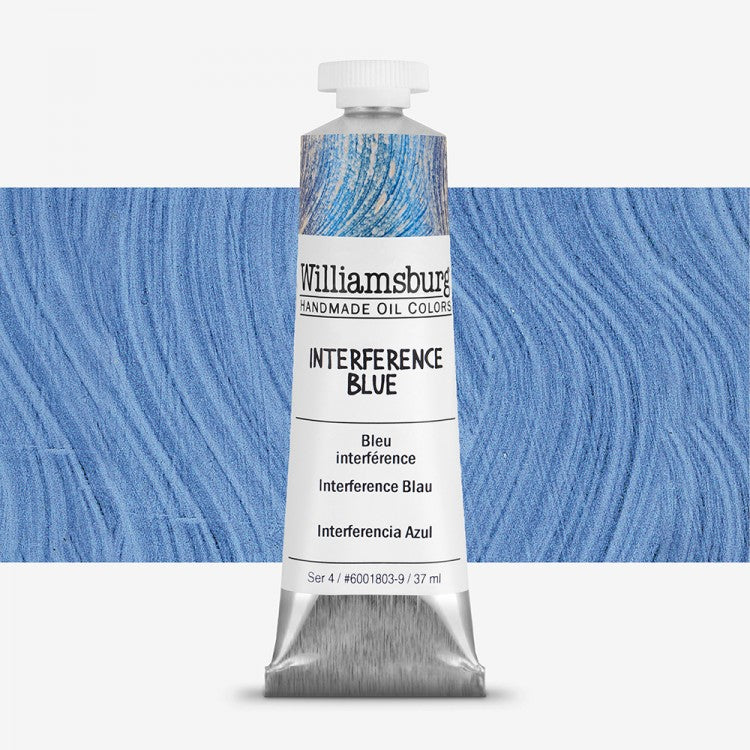 Williamsburg Interference Blue Oil Colour 37 ml