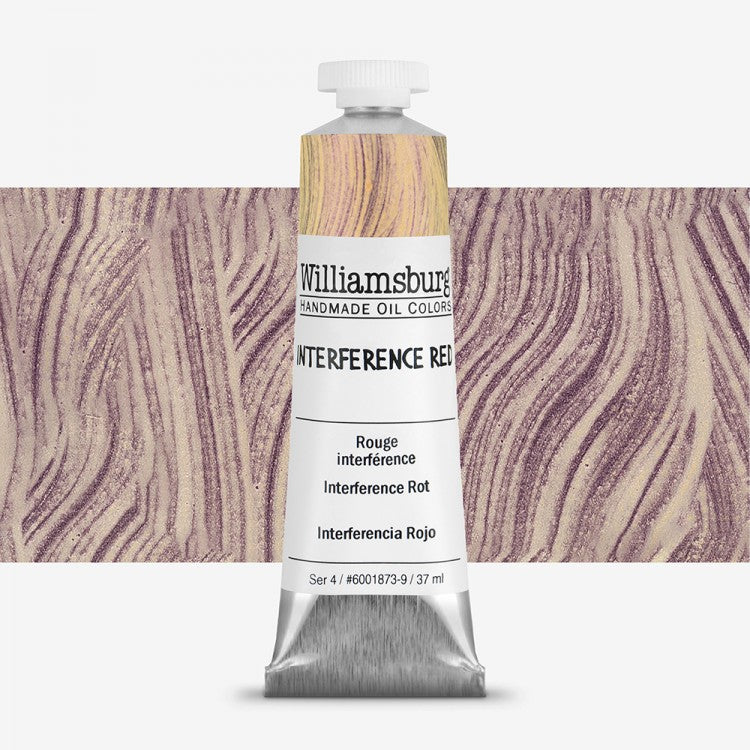 Williamsburg Interference Red Oil Colour 37 ml