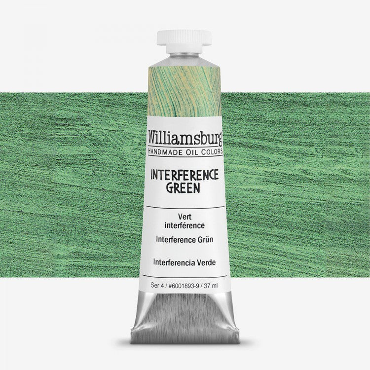 Williamsburg Interference Green Oil Colour 37 ml