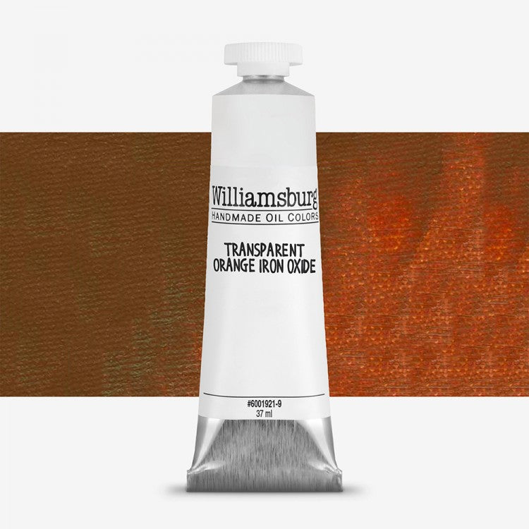 Williamsburg Transparent Orange Iron Oxide Oil Colour 37 ml