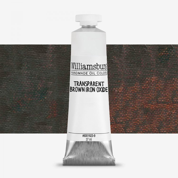 Williamsburg Transparent Brown Iron Oxide Oil Colour 37 ml