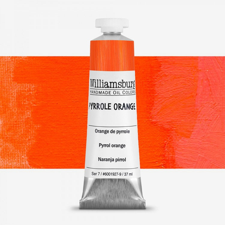 Williamsburg Pyrrole Orange Oil Colour 37 ml
