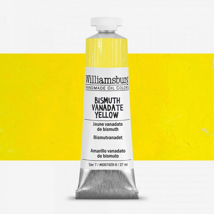 Williamsburg Bismuth Vanadate Yellow Oil Colour 37 ml