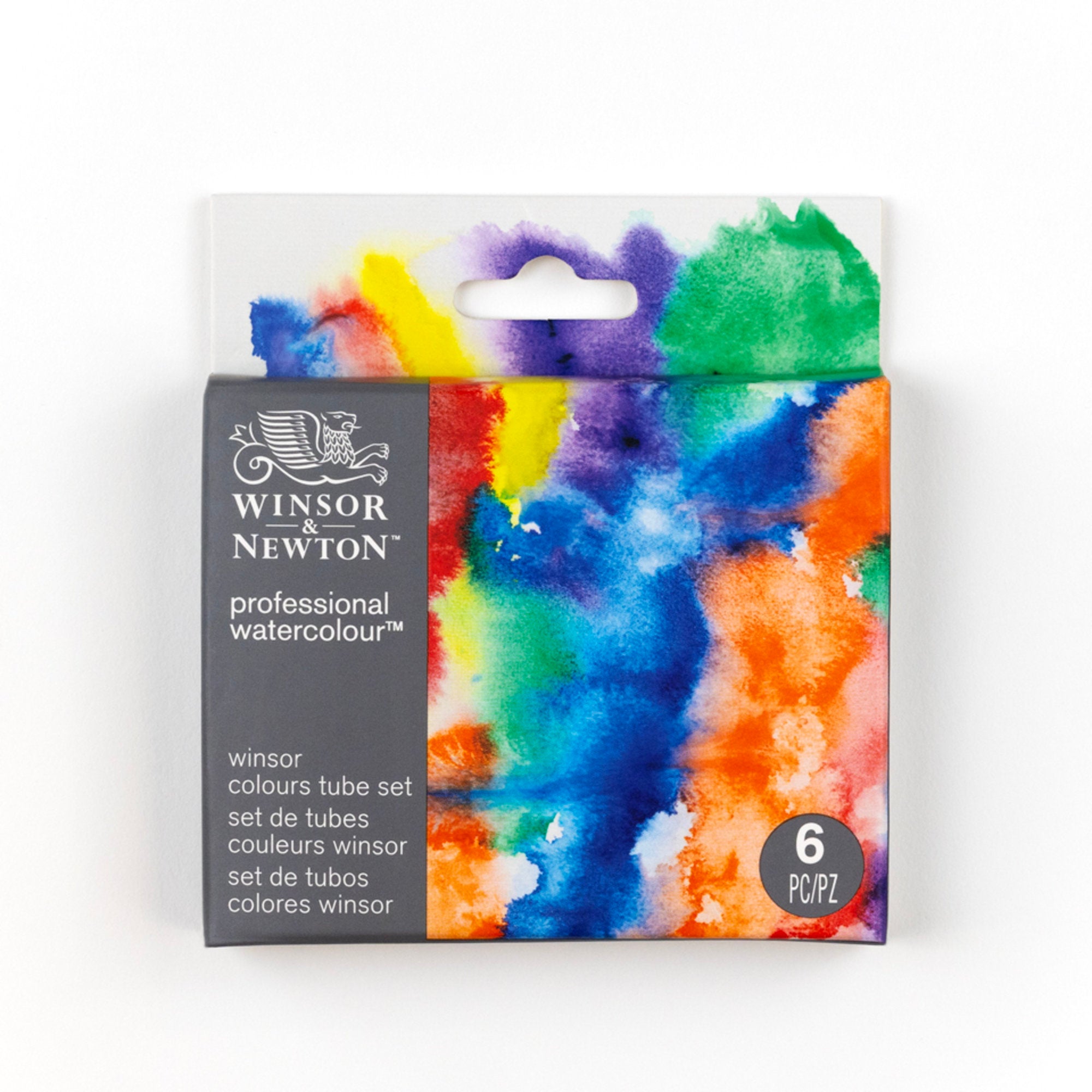 Winsor & Newton Professional Water Colour Winsor Set 6 x 5ml - front